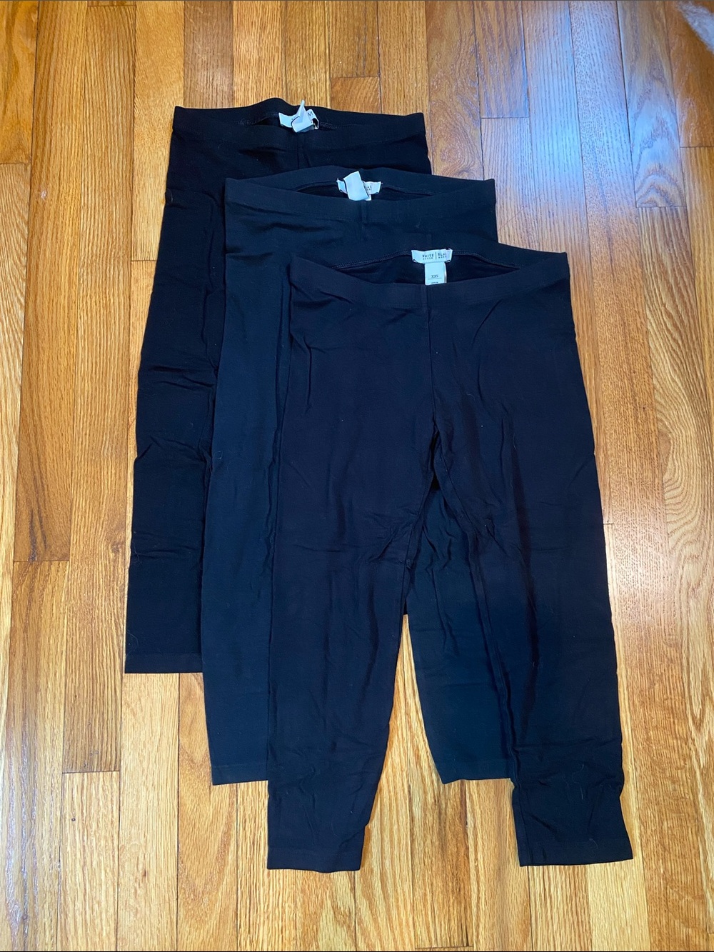 Lot of 3 XXS Cropped White House Black Market Leggings